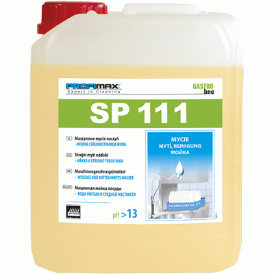Profimax SP 111 - płyn do mycia naczyń - woda miękka i średniotwarda 5L